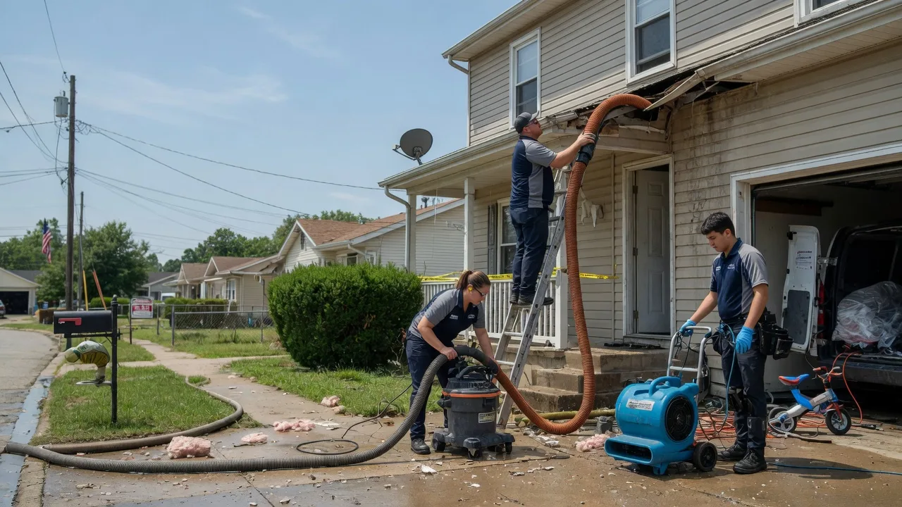 Water Damage Restoration in Eagle, MI near me